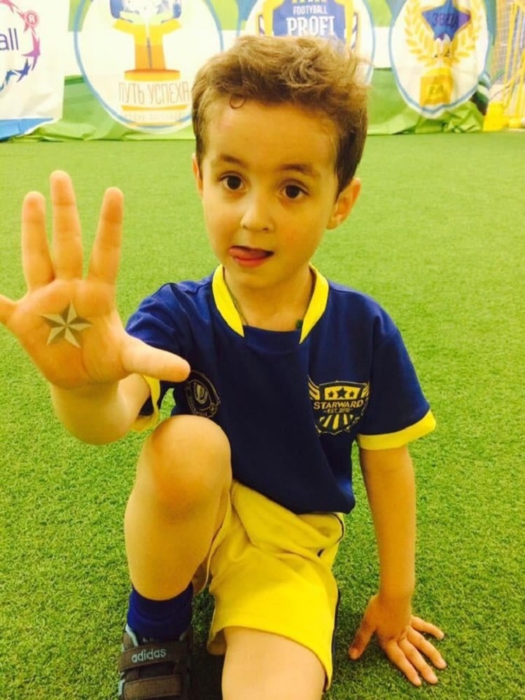 Син Героя України вивів Кріштіану Роналду на матч Україна – Португалія