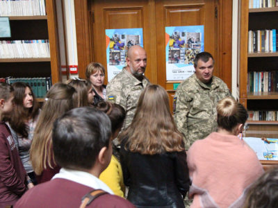 Військові журналісти АрміяІnform стали співорганізаторами унікальної виставки «Цивілізаційна війна України»  