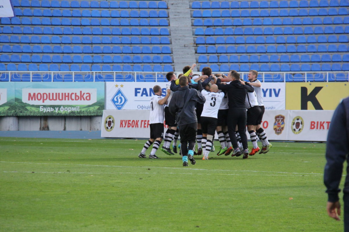 На стадіоні «Динамо» відбувся фінальний матч серед команд Ліги учасників АТО