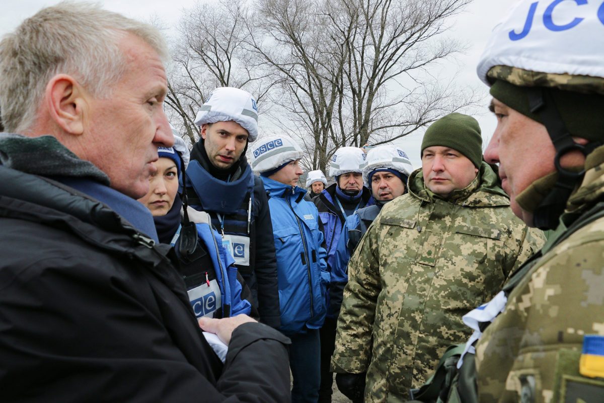 СММ ОБСЄ верифікувала завершення процесу розведення сил і засобів у Золотому