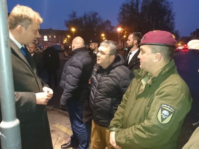 Андрій Загороднюк зустрівся з українськими військовими, які проходять реабілітацію в Литві  