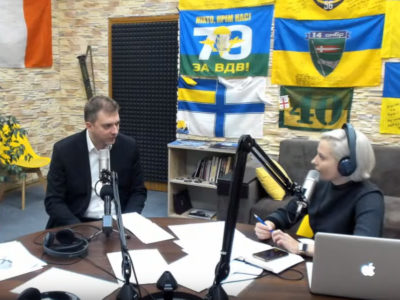 Міністр оборони України Андрій Загороднюк у студії військового радіо «Армія FM»  