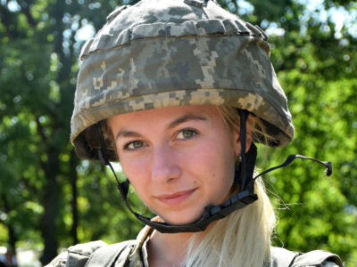 Лейтенант Сюзанна Шаль: «Не збираюся відсиджуватись у тилу!»  