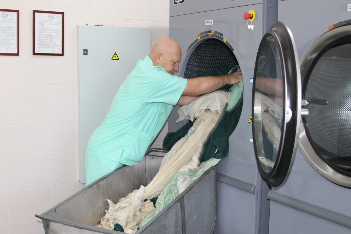 У Вінницькому шпиталі з’явилася рентабельна пральня