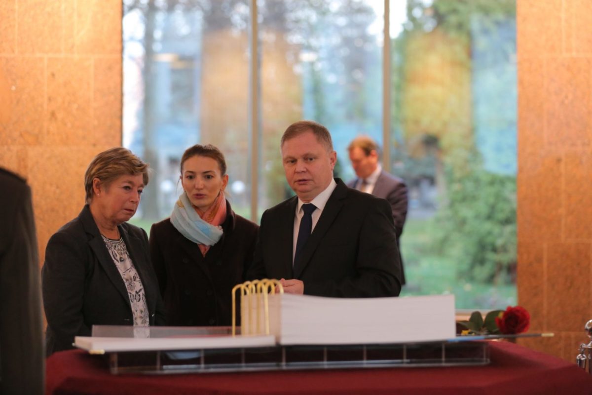 Члени делегації Міністерства оборони Королівства Норвегія вшанували пам’ять загиблих Українських Героїв