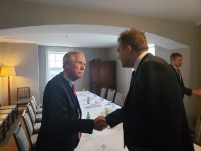 Андрій Загороднюк провів зустріч з делегацією сенаторів США  