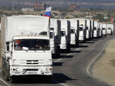 Росія продовжує «гумконвоїти», порушуючи український кордон  