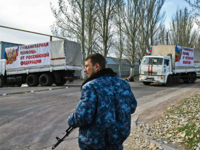 Антигуманітарні конвої Росії на Донбасі розпалюють вогнище війни  