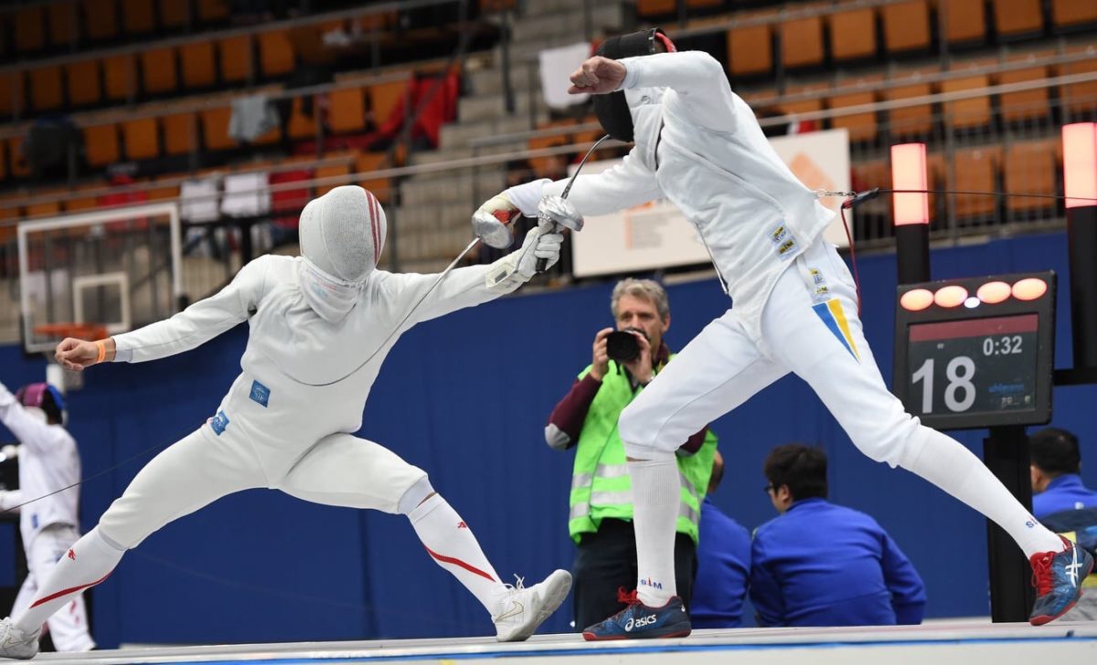 Жіноча та чоловіча збірні з фехтування — бронзові призери етапів Кубків світу