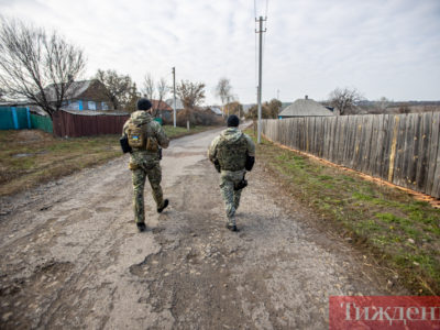 Як військові облаштовують нові позиції під Катеринівкою  