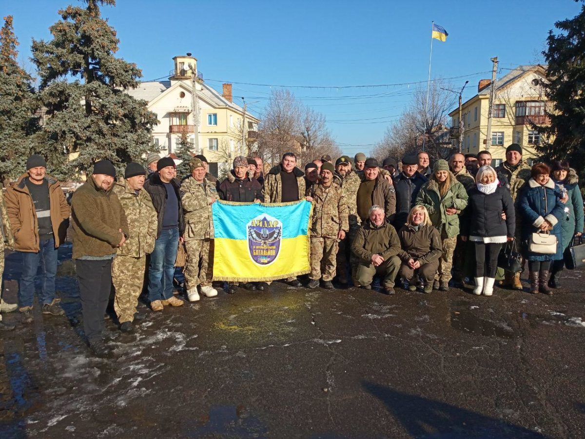 Пам’ятник учасникам АТО/ООС відкрили у Щасті