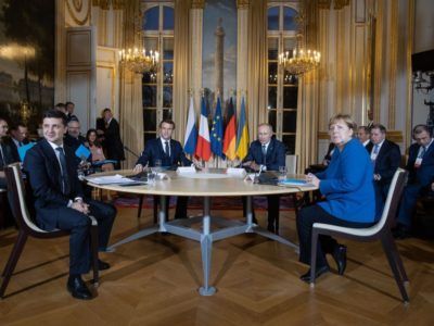 Що обговорюють лідери країн нормандської четвірки