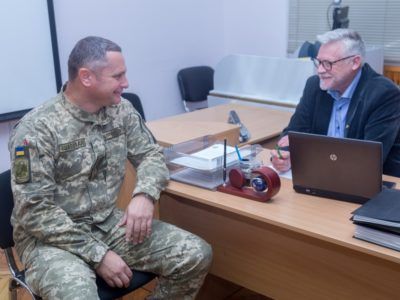 В Національному університеті оборони України українські офіцери опановують військову термінологію за стандартами НАТО та ООН  
