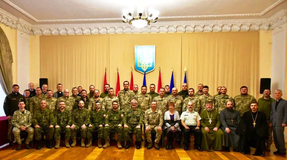 Два тижні навчання від Королівської служби капеланів