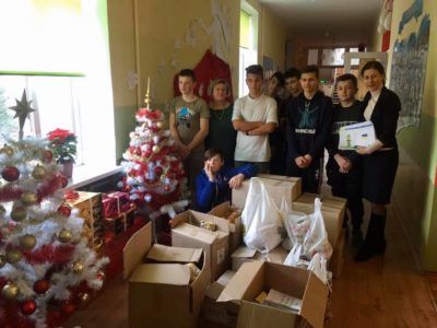 На Київщині зібрали гостинці на фронт до Дня Святого Миколая  