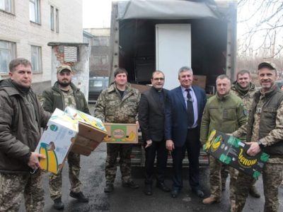 Латвійці передали 320 тонн гуманітарки для Донбасу  