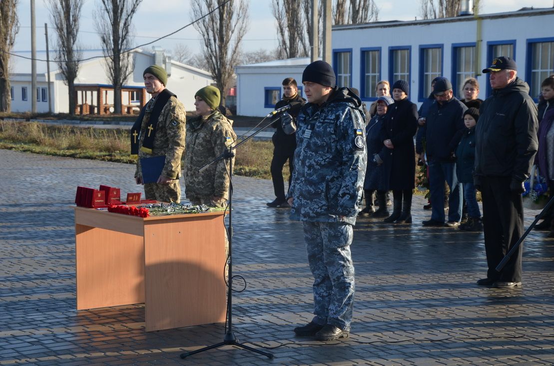 На Одещині відкрили меморіальний комплекс загиблим морським піхотинцям
