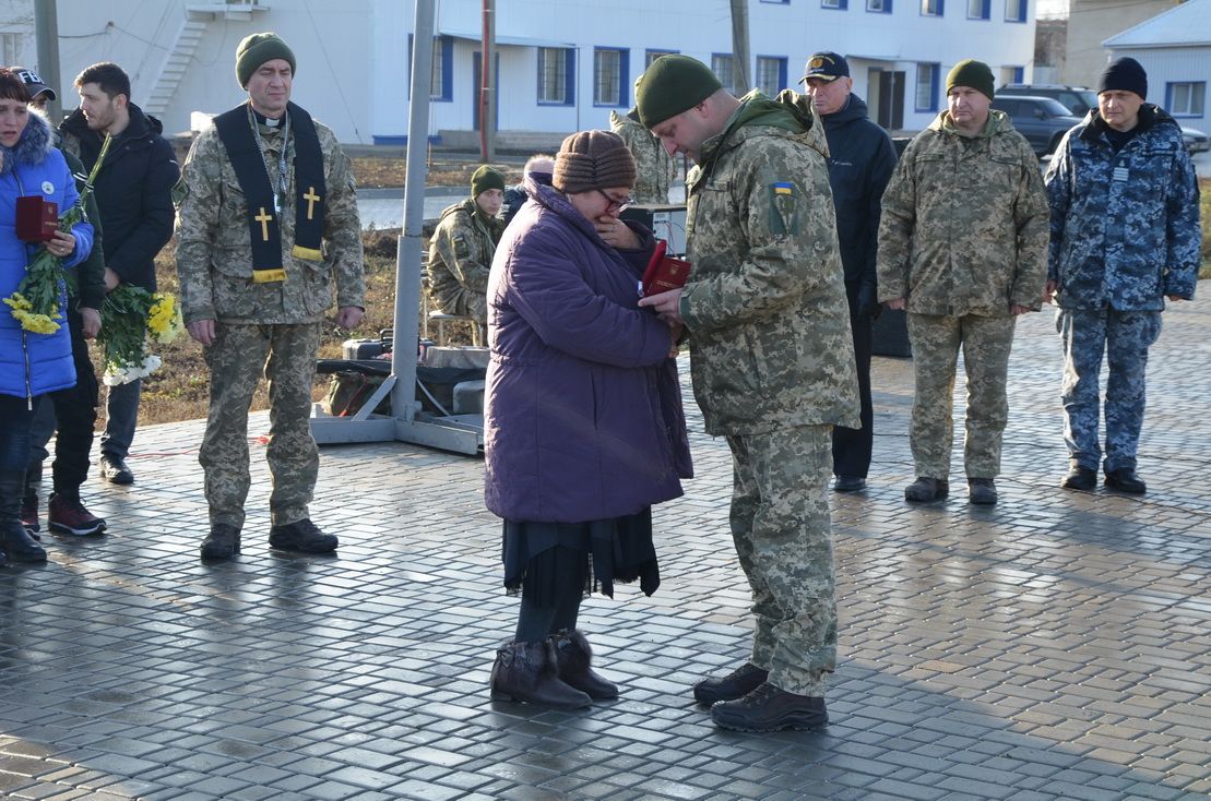 На Одещині відкрили меморіальний комплекс загиблим морським піхотинцям