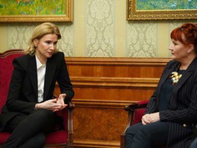 Віцеспікер Верховної Ради зустрілася зі спецпредставницею Генсека НАТО  