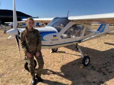 Маргарита Погоріла про перший самостійний виліт і зламані стереотипи щодо «чоловічої» професії  
