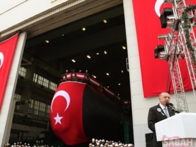 Військовий флот Туреччини поповнила нова субмарина  