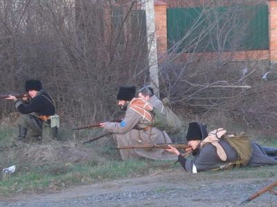 Під Вінницею відтворили столітній бій армії УНР