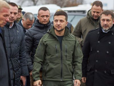 «Для мене дуже важливо у цей день бути саме тут, у зоні ООС», – Зеленський  