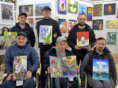У Португалії презентують картини українських бійців  