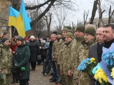 У районі проведення ООС святкували День Соборності України  