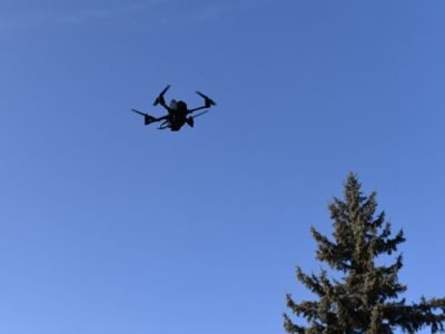 Військовий розвідувальний квадрокоптер «Берегиня» презентував 23-річний конструктор «Укроборонпрому»  