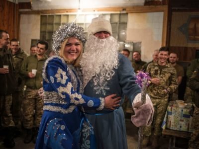 Холодноярці вшосте відсвяткували Новий рік на передовій  