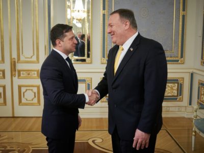 Президент України зустрівся з Державним секретарем США  