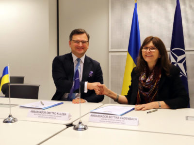 Спільні навчання України і НАТО в Одесі: Кулеба і Каденбах підписали документ