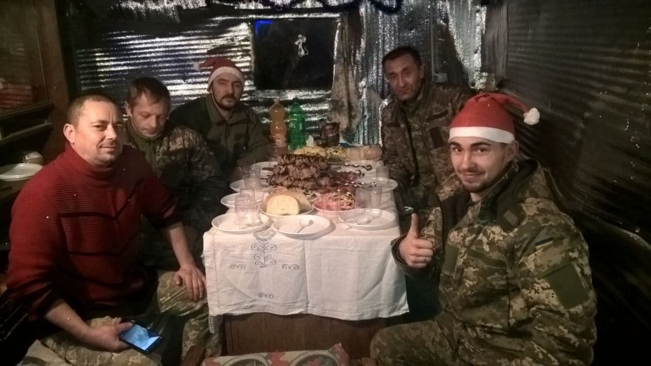 Як українські захисники зустрічали Різдво Христове на передовій