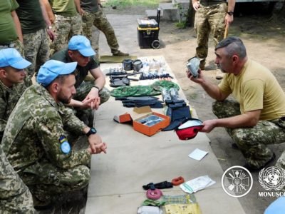 Як українських миротворців-вертолітників учили виживати в африканських джунглях  