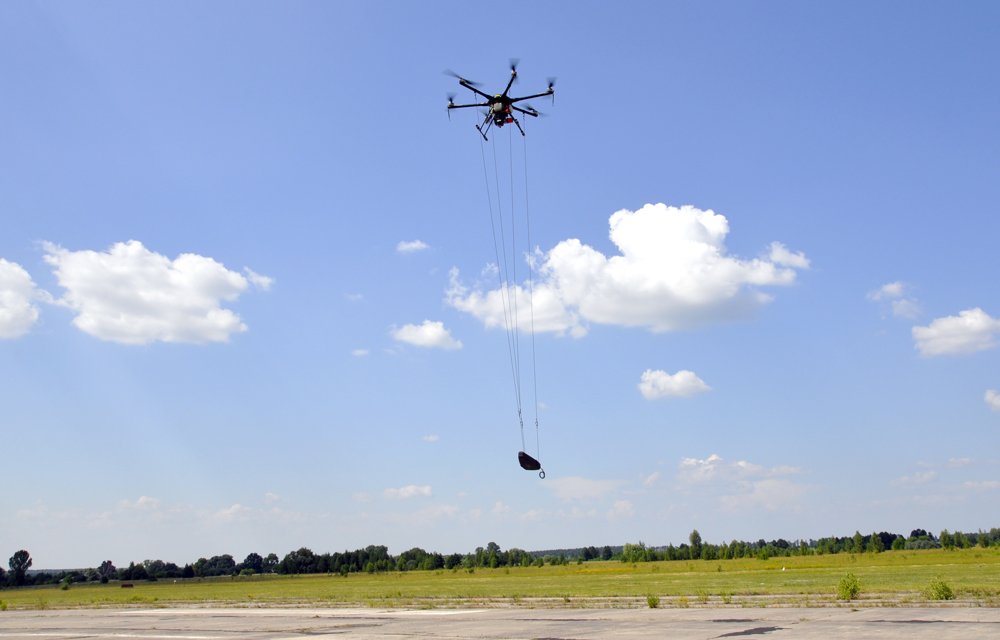 Український дрон здатний виявляти міни з точністю до сантиметра