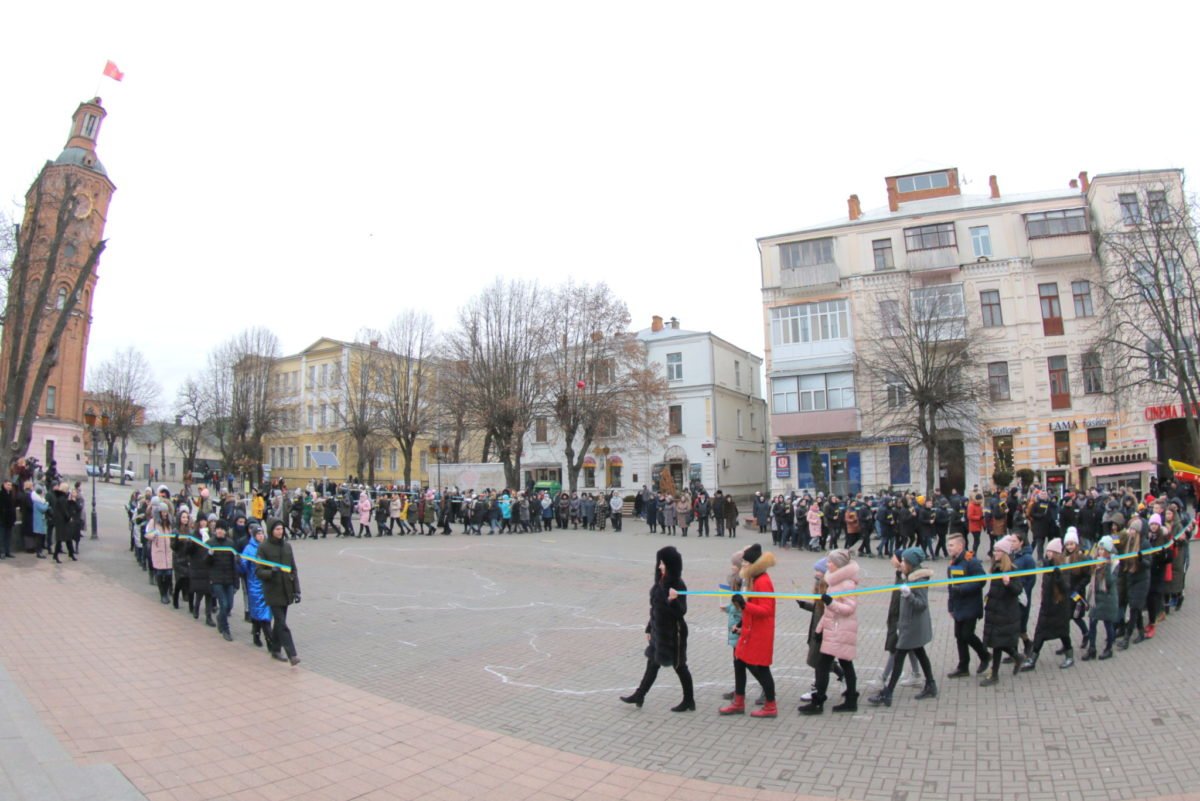 У Вінниці відзначили День Соборності України