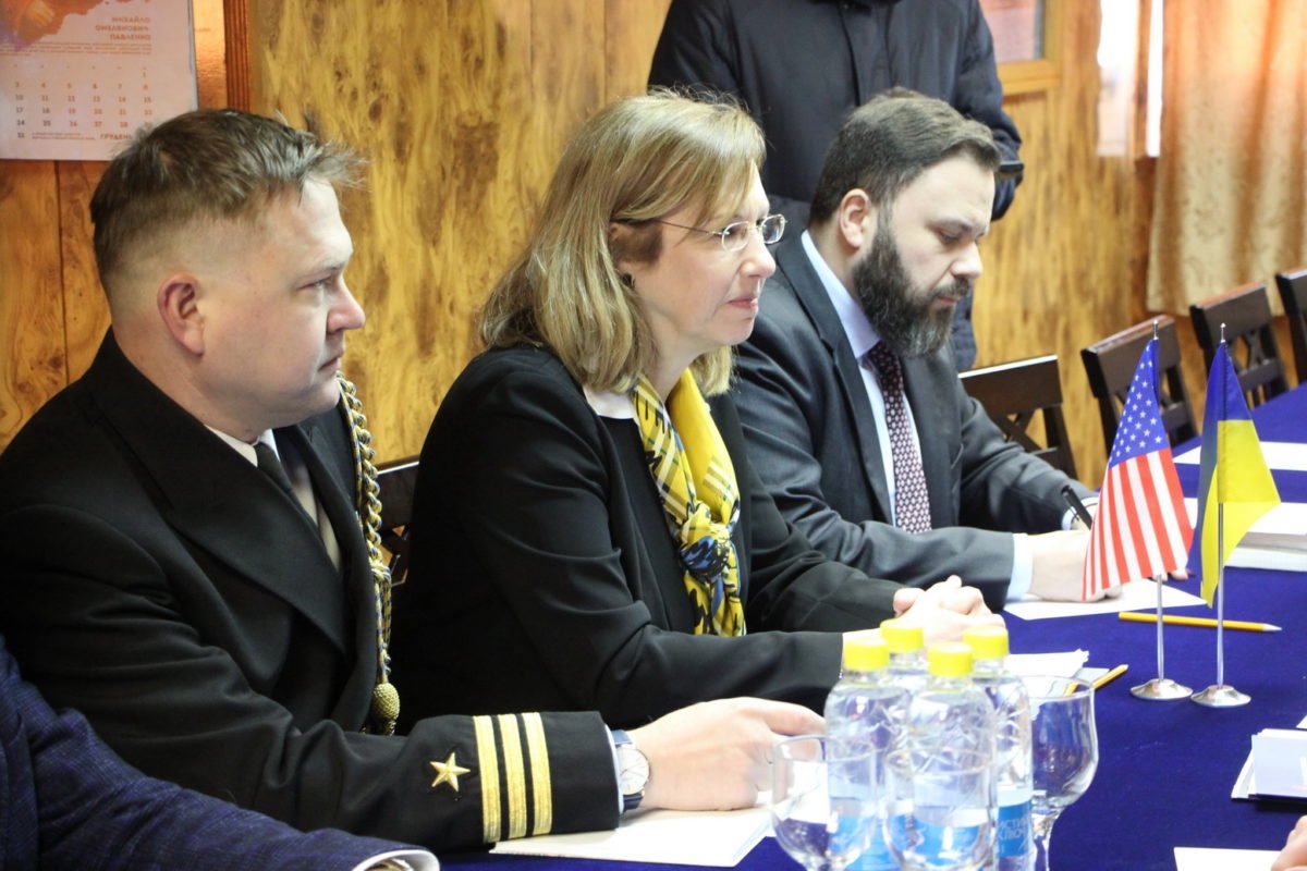 Українські військові моряки та представники США обговорили співпрацю