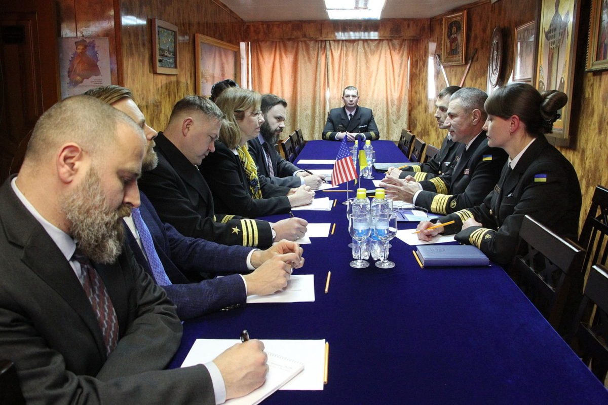 Українські військові моряки та представники США обговорили співпрацю