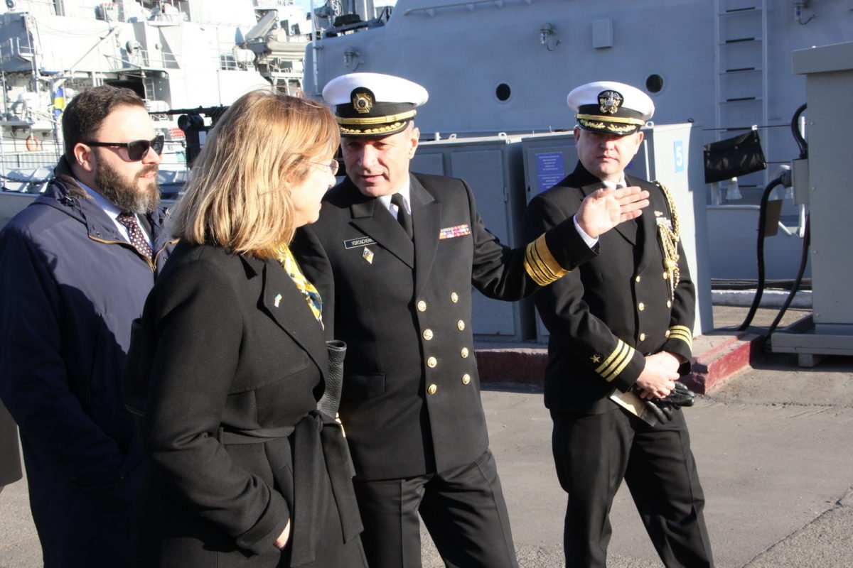 Українські військові моряки та представники США обговорили співпрацю