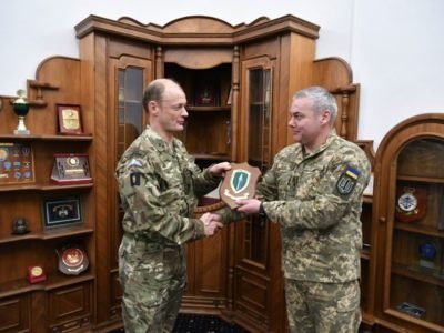 Генерал-лейтенант Сергій Наєв провів робочу зустріч з делегацією НАТО  