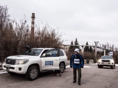Противник не пустив патруль ОБСЄ до системи відеоспостереження біля Золотого  