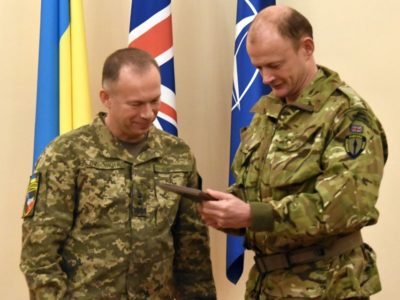 Командувач Сухопутних Військ ЗСУ зустрівся з начальником штабу Об’єднаного корпусу швидкого реагування НАТО