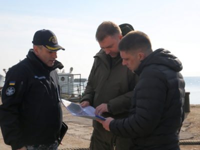 Міністр оборони відвідав Військово-морську базу в Очакові  