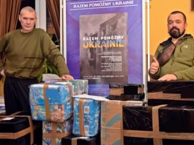 Українці зі Щецина надіслали допомогу пораненим воїнам