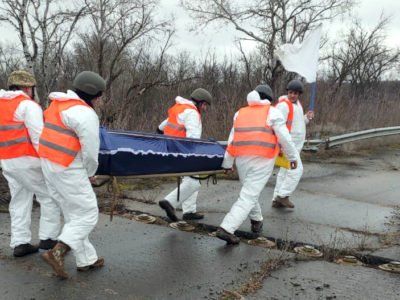 Українська сторона повернула тіло загиблого російського диверсанта  