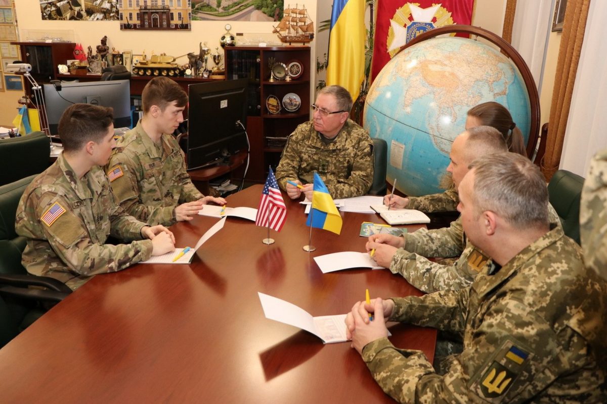 Національну академію сухопутних військ відвідали курсанти американського Вест-Пойнту