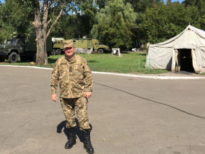 Коронавірус – ще один «фронт» полковника медичної служби Віктора Сивака  