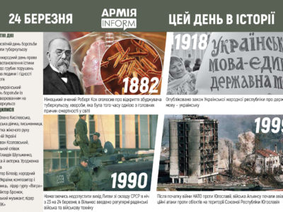 24 березня. Цей день в історії
