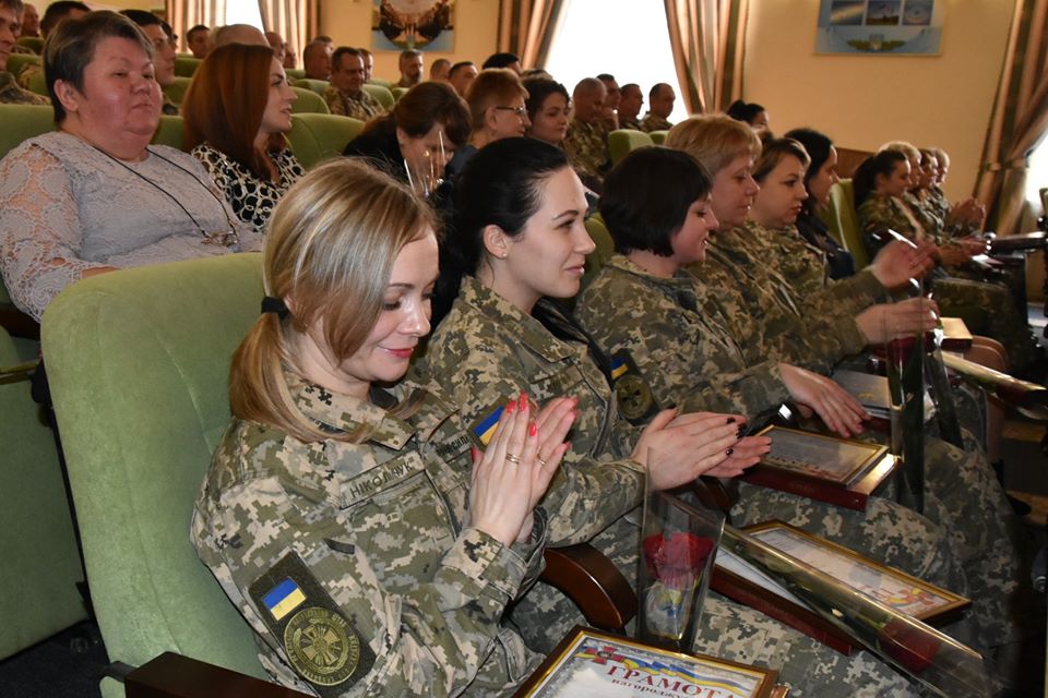 Зі святом весни привітали жінок у Командуванні Об’єднаних сил Збройних Сил України